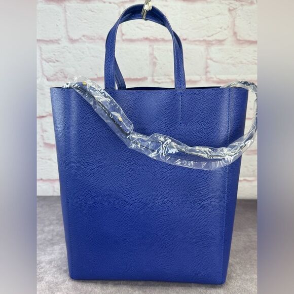 Celine Phantom Small Leather Blue Tote NEW - Picture 3 of 13